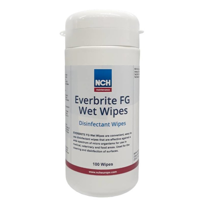Χημικό Everbrite Υγρά Μαντηλάκια FG Wet Wipes NCH everbrite wipes 700x700