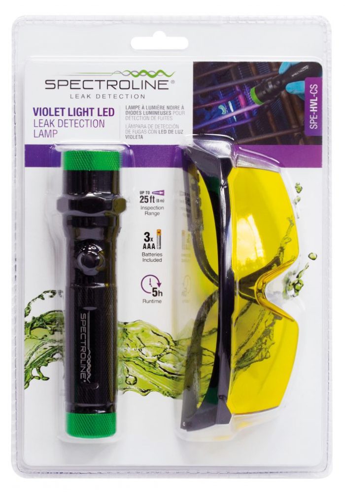 Φακός Ανίχνευσης Διαρροών  Spectroline Violet light LED” lazy