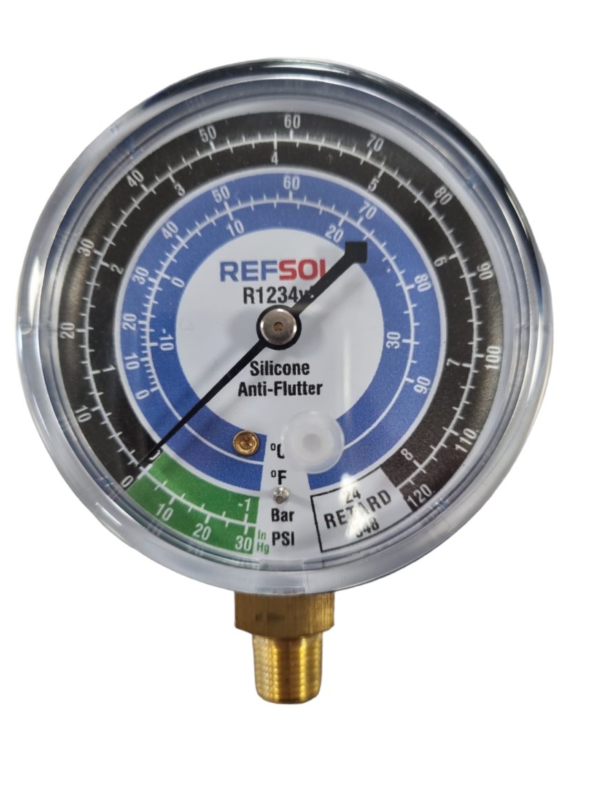 Refsol REFSOL LOW PRESSURE GAUGE FOR R1234yf Φ70 – E-Soldatos