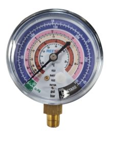 refsol REFSOL ΜΑΝΟΜΕΤΡΟ ΧΑΜΗΛΗΣ ΠΙΕΣΗΣ ΓΙΑ R32/R410a/R407C/R22 Φ70 lazy