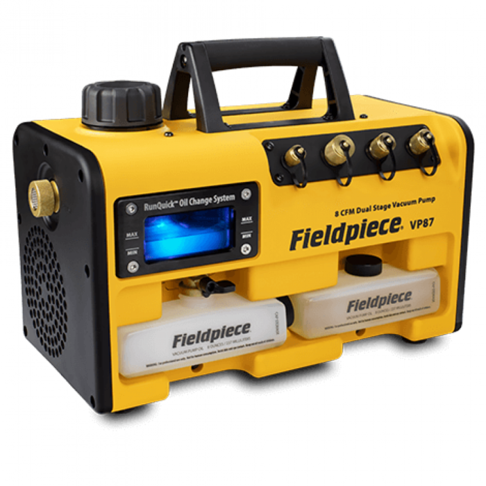 fieldpiece FIELDPIECE ΑΝΤΛΙΑ ΚΕΝΟΥ VP87EU, 8CFM, (225lt/min), 3/4Hp, 15mic,A2L lazy