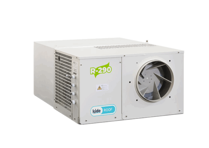 kide kide μηχάνημα monoblock EMF2020L1P συντήρηση απόδοση 1400W οροφής R-290 με Φυγοκεντρικό Ανεμιστήρα lazy